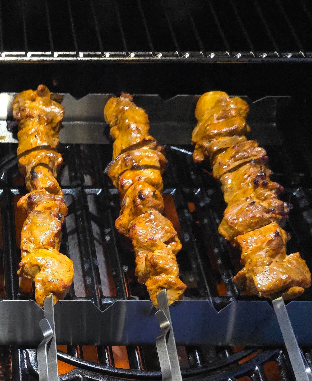 Customer photo review of Schweine-Schaschlik BBQ – süß-rauchige Marinade mit Honig | mySchaschlik