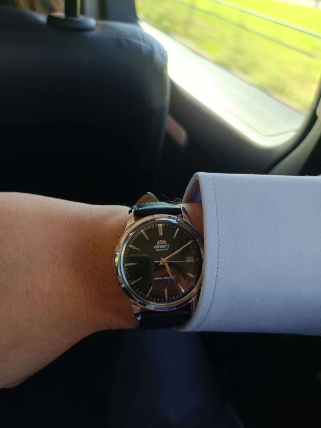 Customer photo review of Reloj Orient Automatic RA-AC0M02B10B Bambino 38mm