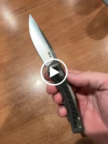 Customer video review of Zero Tolerance 0556 Auto Carbon Fiber Titanium MagnaCut 3.35"