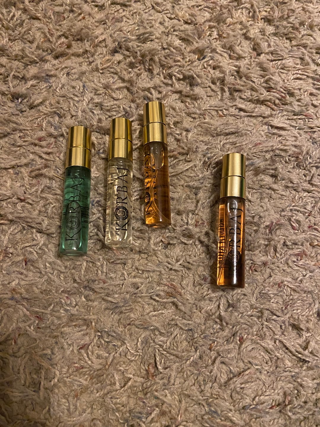 Customer photo review of Perfume Sample Set - 4 PCS
