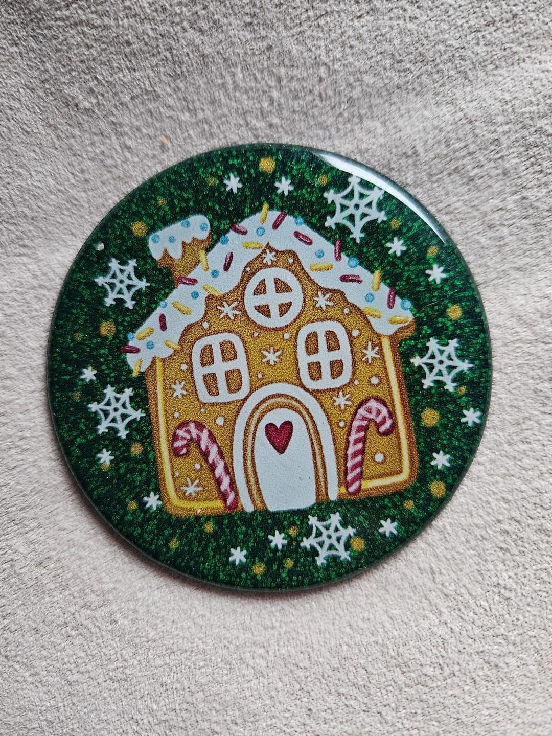 Customer photo review of Einzelner Magnet: Lebkuchenhaus