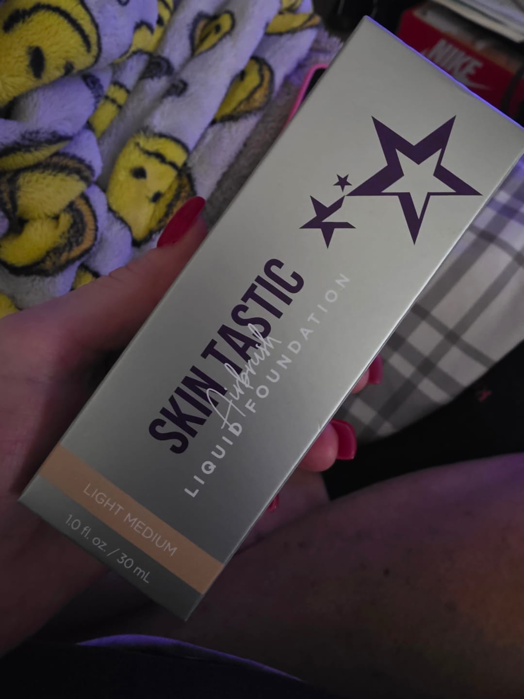 Customer photo review of Skintastic Airbrush Liquid Foundation