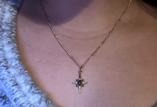 Customer photo review of Satellite Necklace