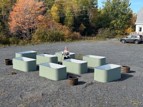 Customer photo review of 32" Tall Modular 9 in 1