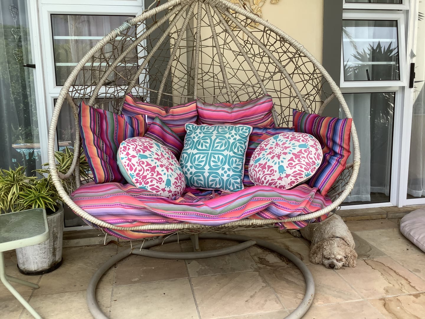 Customer photo review of Eco Fabric Mayo Multi #0044