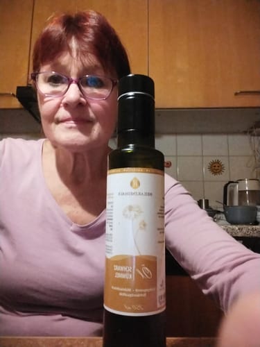 Customer photo review of Schwarzkümmelöl kaltgepresst & rohkostqualität 5200mg Thymochinon