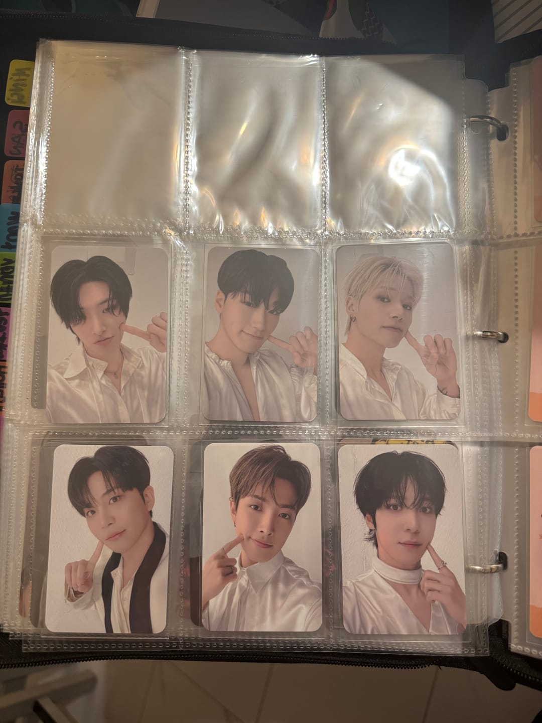 Customer photo review of Premium Photocard Sleeves for K-Pop Fans