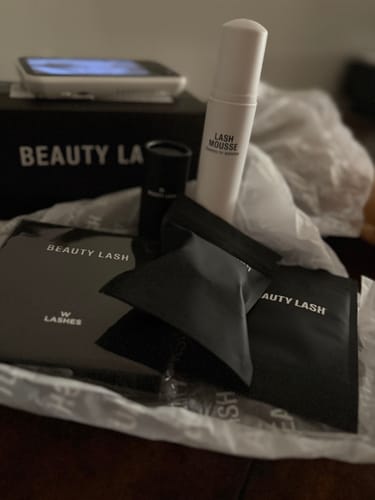 Customer photo review of Lash Mousse