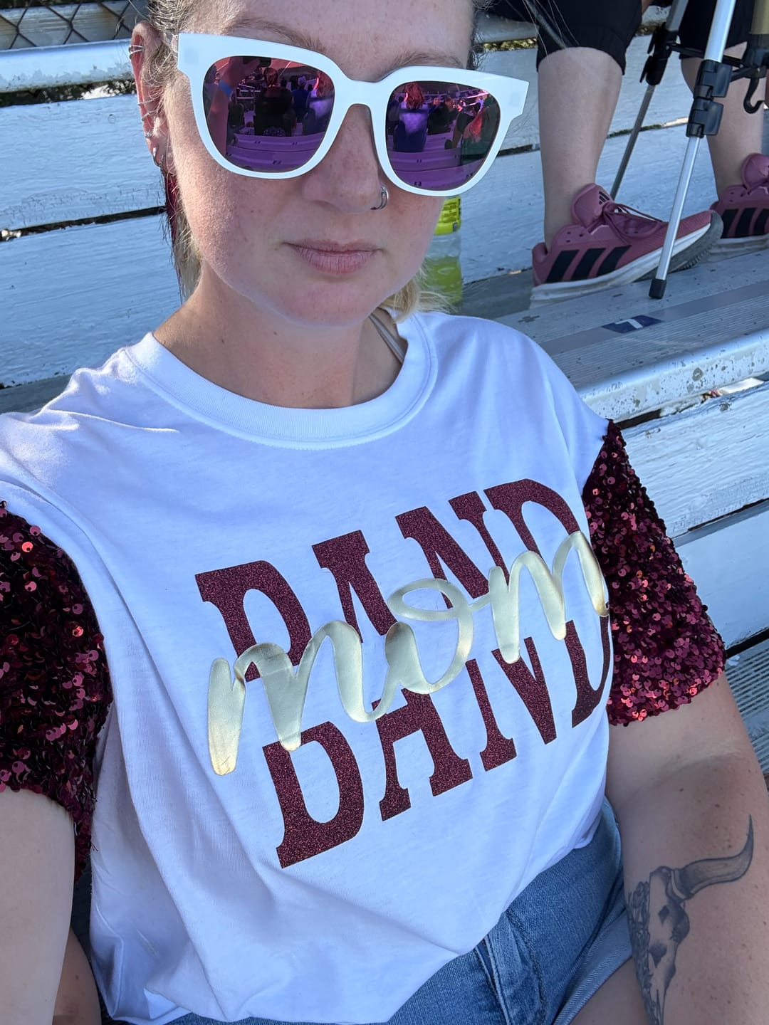 Customer photo review of Sequin on Velvet
