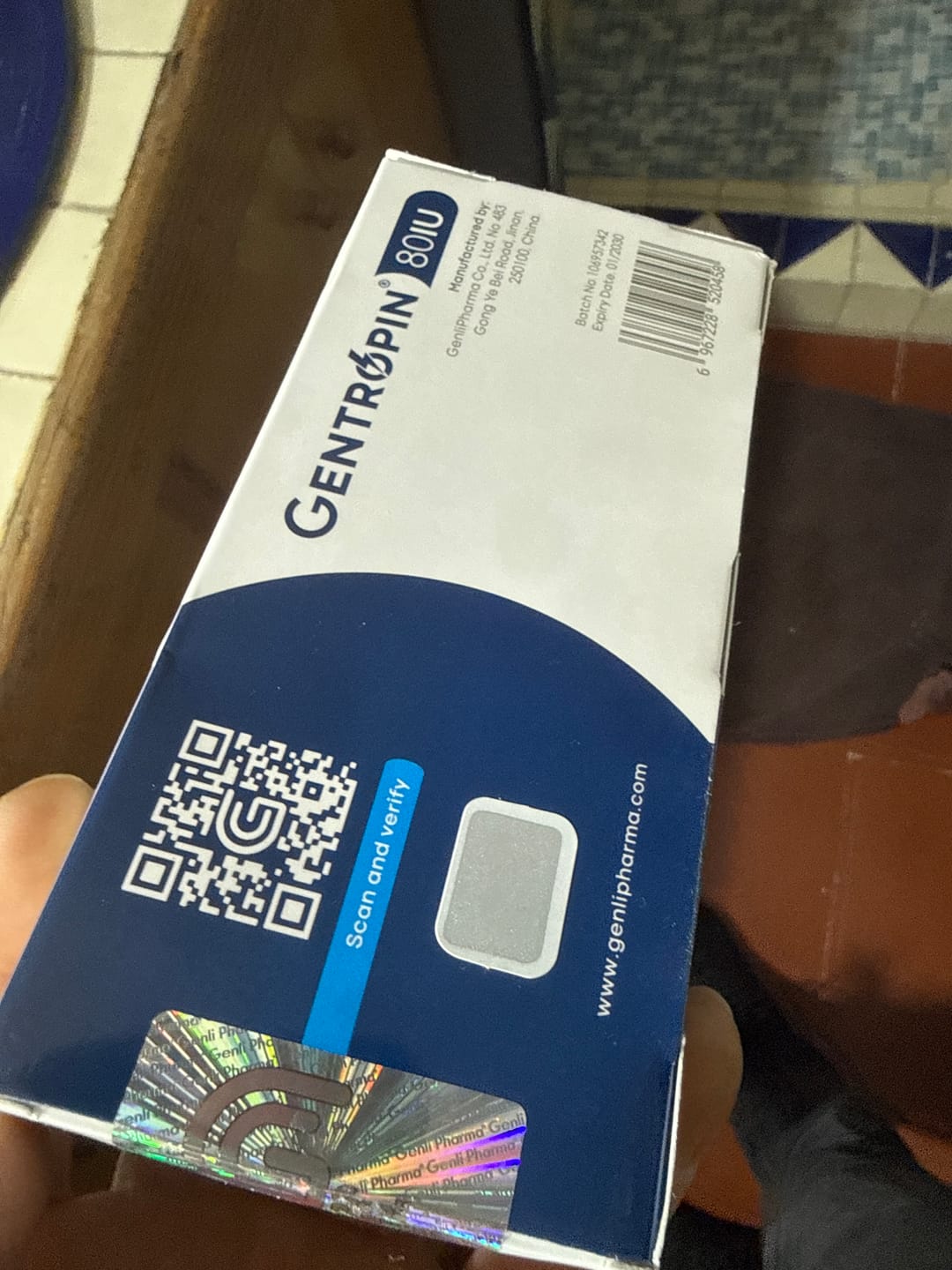 Customer photo review of Genli Pharma | Genotropin 80 UI