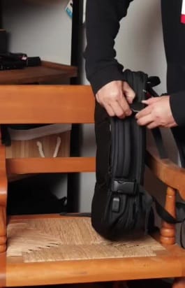 Customer photo review of Grand Travel Backpack