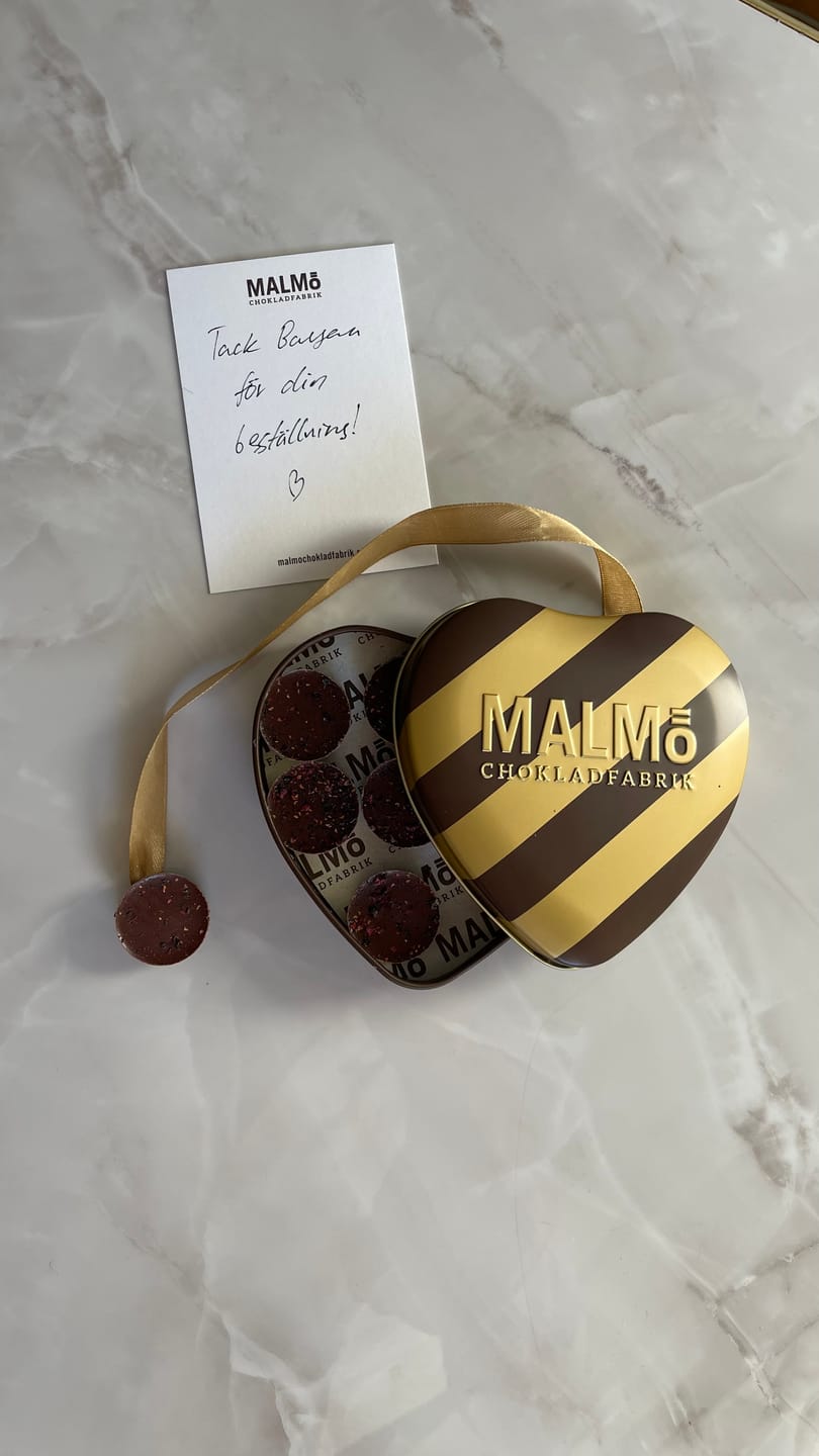 Customer photo review of Kärlek (blåbär & hallon) - plåtask