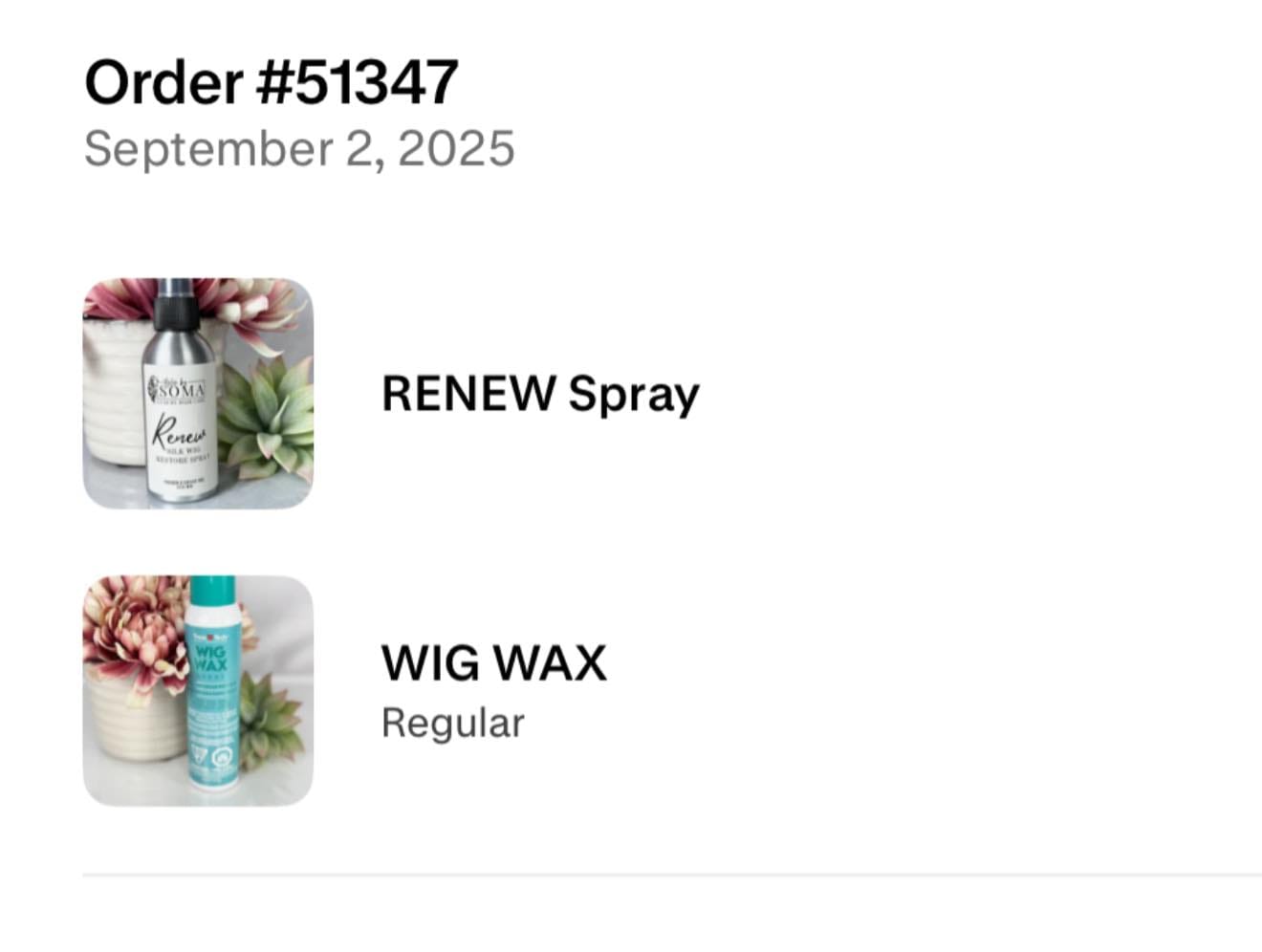 Customer photo review of RENEW Spray