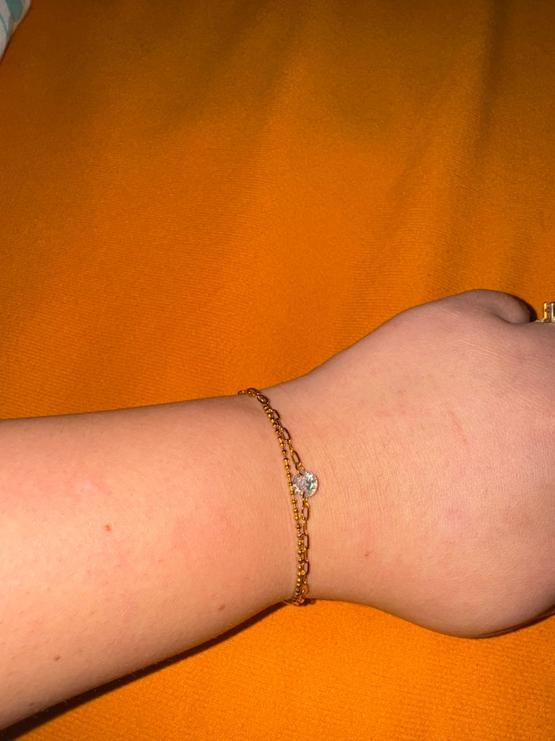 Customer photo review of Bratara - Golden Whisper