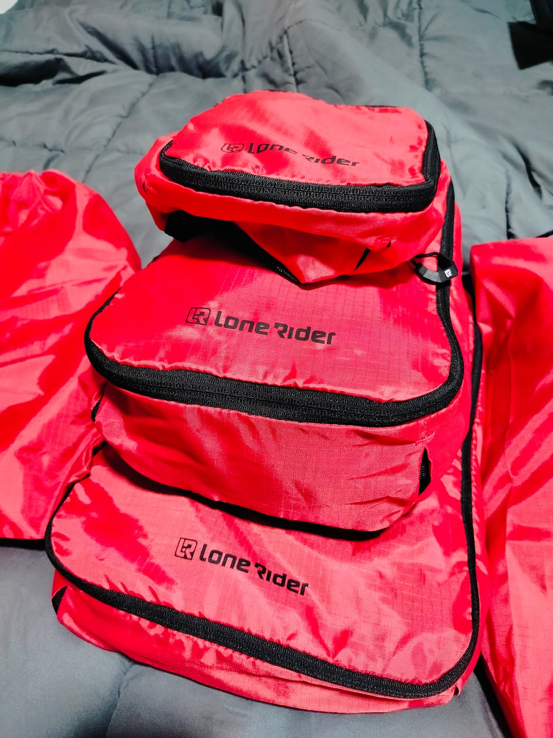 Customer photo review of Travel Packing Cubes - Ultimate Travel Packing Set