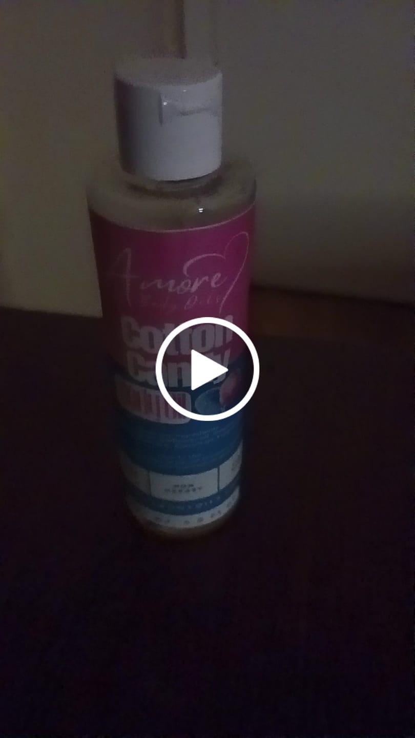 Customer video review of Cotton Candy - Body Oil