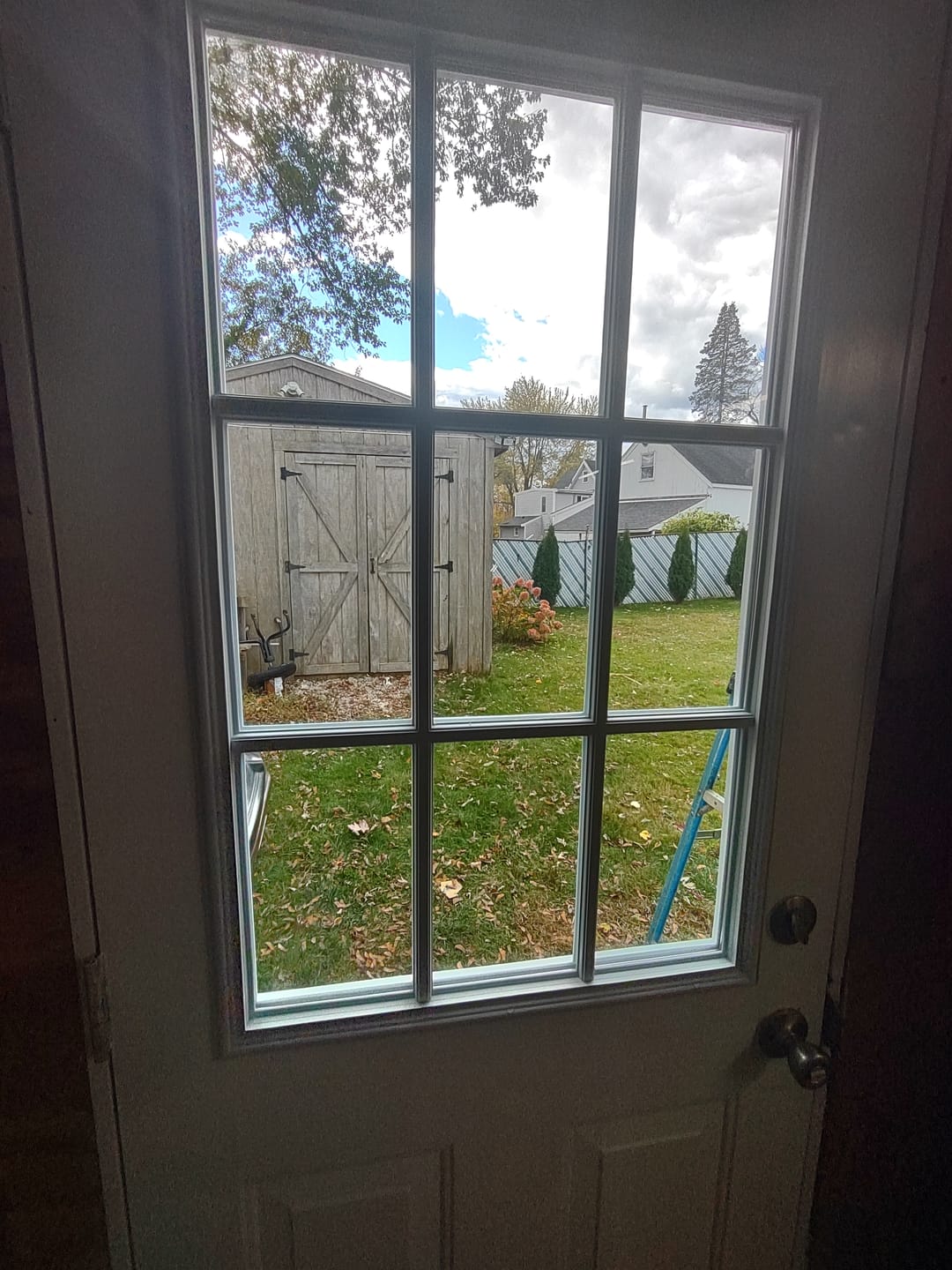 Customer photo review of Clear 9 Lite Glass and Frame Kit (Half Lite)