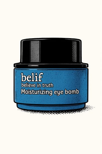 Customer photo review of Contorno de Ojos Reafirmante Belif Moisturizing Bomb 25 ML
