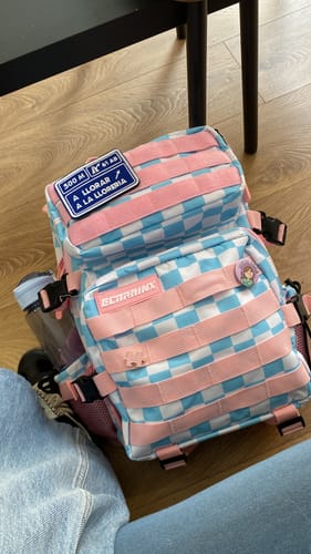 Customer photo review of Mochila Táctica 25L All In Vichy
