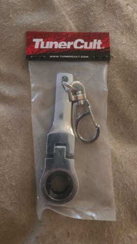 Customer photo review of 10mm Wrench Keychain