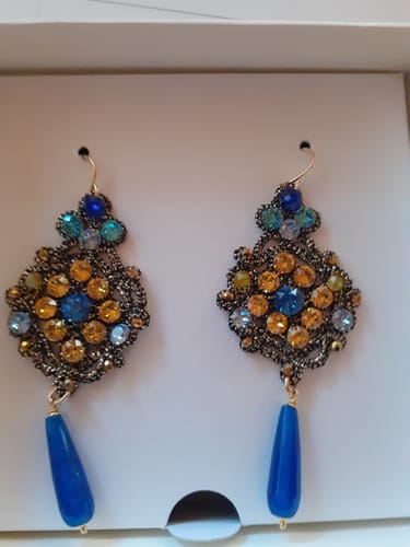 Customer photo review of Orecchini Dorothy