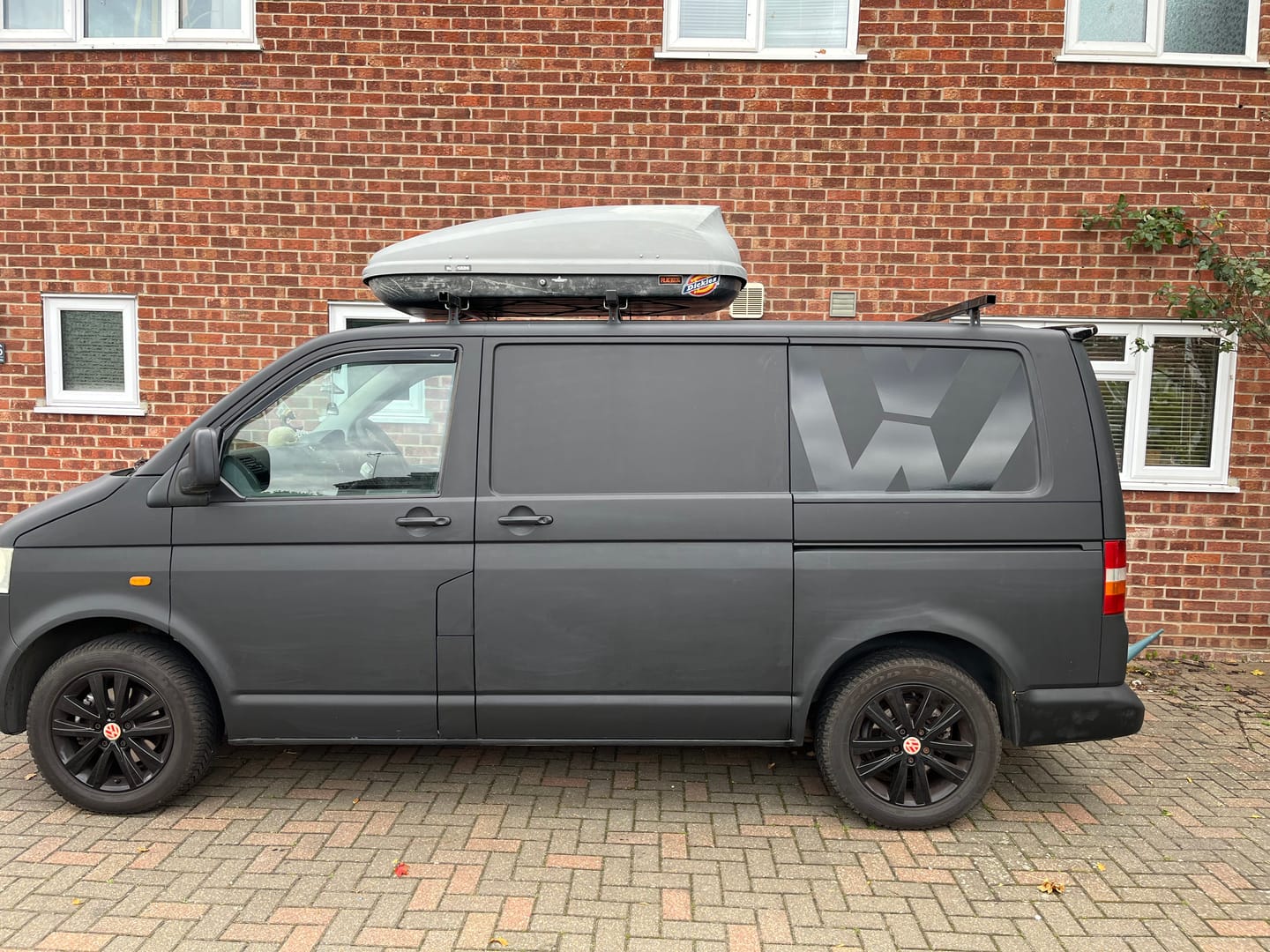 Customer photo review of VW Logo Inspired Volkswagen Side Panel Stickers