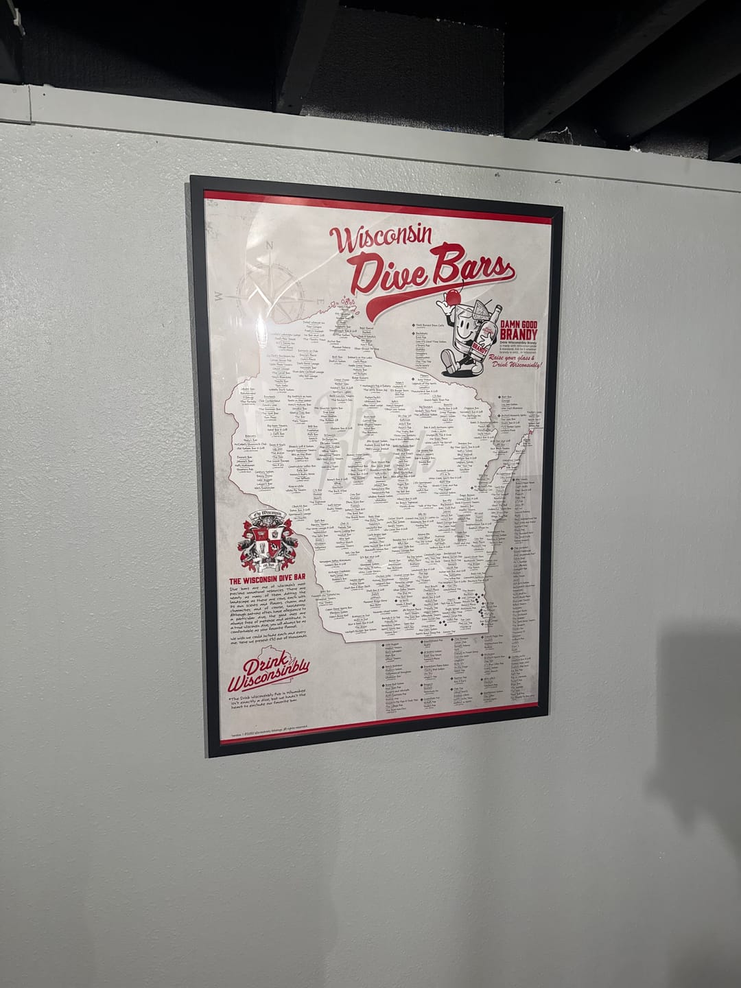 Customer photo review of Wisconsin Dive Bars Poster