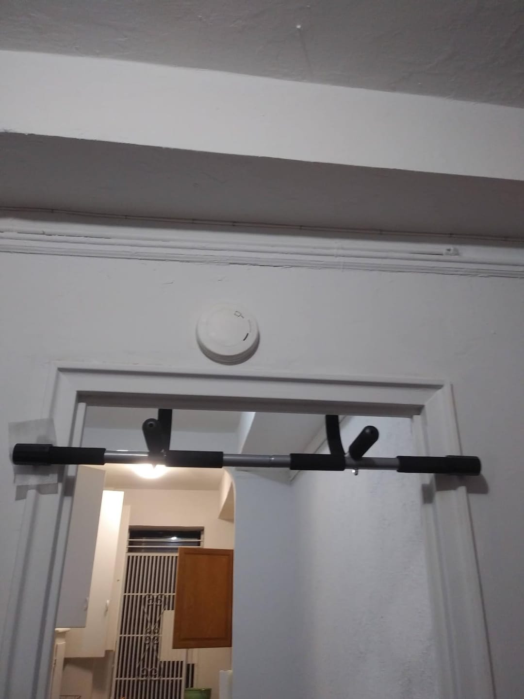 Customer photo review of Doorway Pull-Up Bar