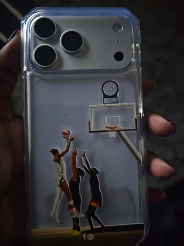 Customer photo review of A’ja Wilson | The Shot - WNBPA Clear Case