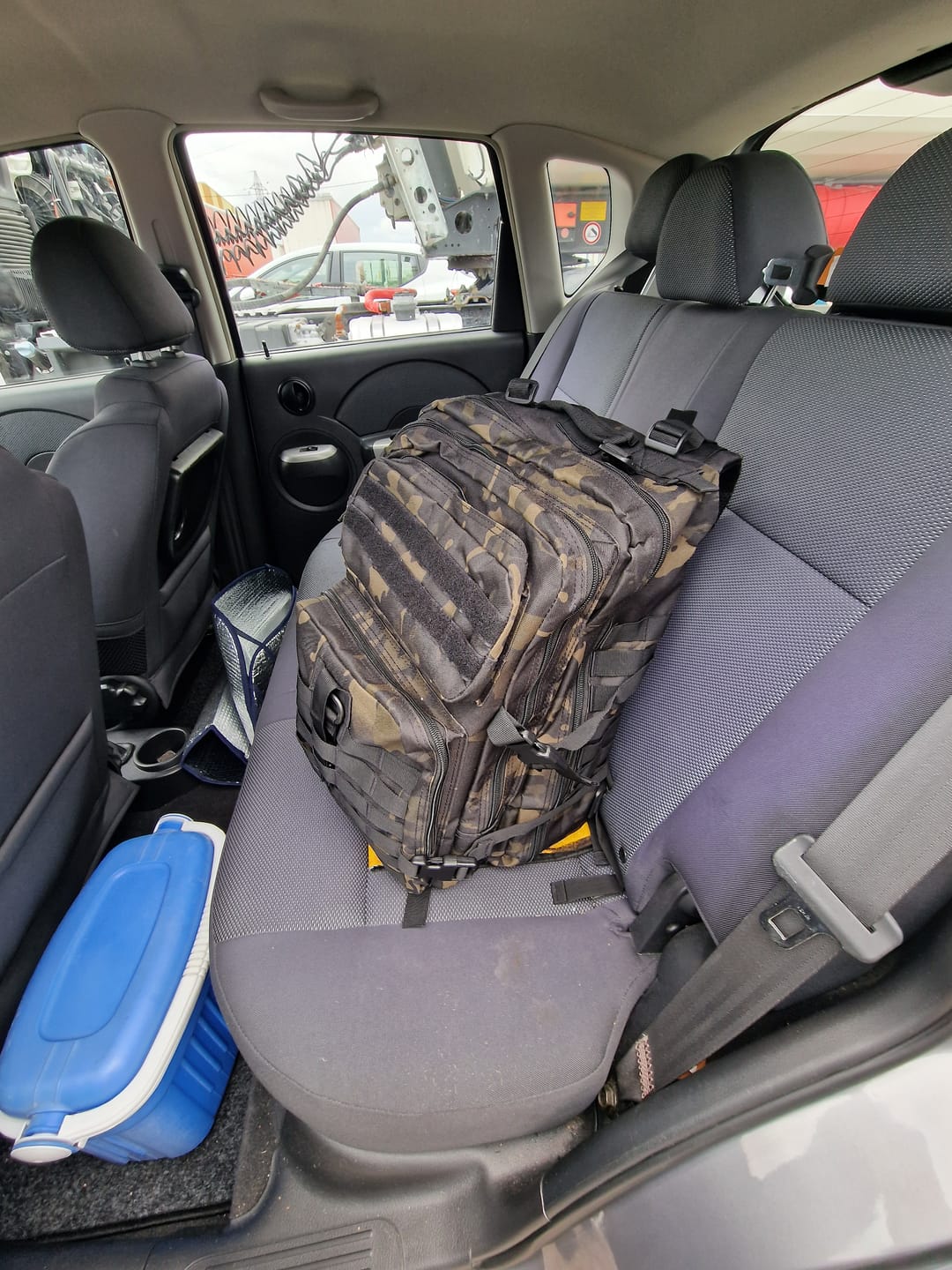 Customer photo review of Sac à dos militaire 50L