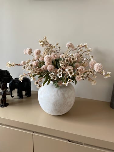 Fotorecensie van een klant over Wax Arrangement - Crème