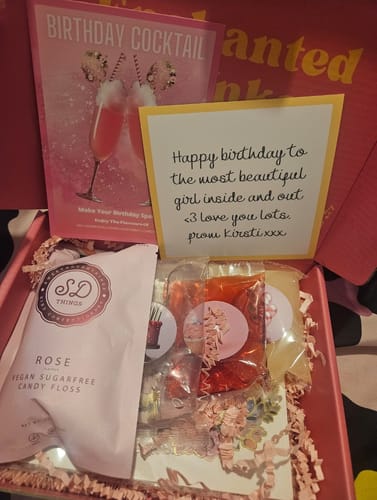 Customer photo review of Birthday Cocktail Kit