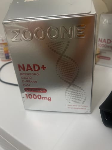 Customer photo review of Zooone NR1000-NAD+ Berry Flavor Drink Mix for Skin Aging Support, Energy, and Focus - 30 Pack