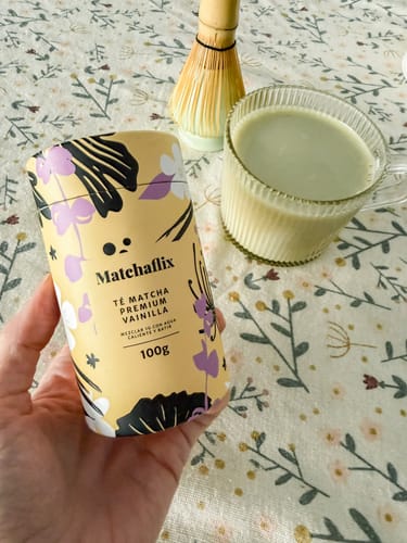Customer photo review of Té Matcha Premium Vainilla