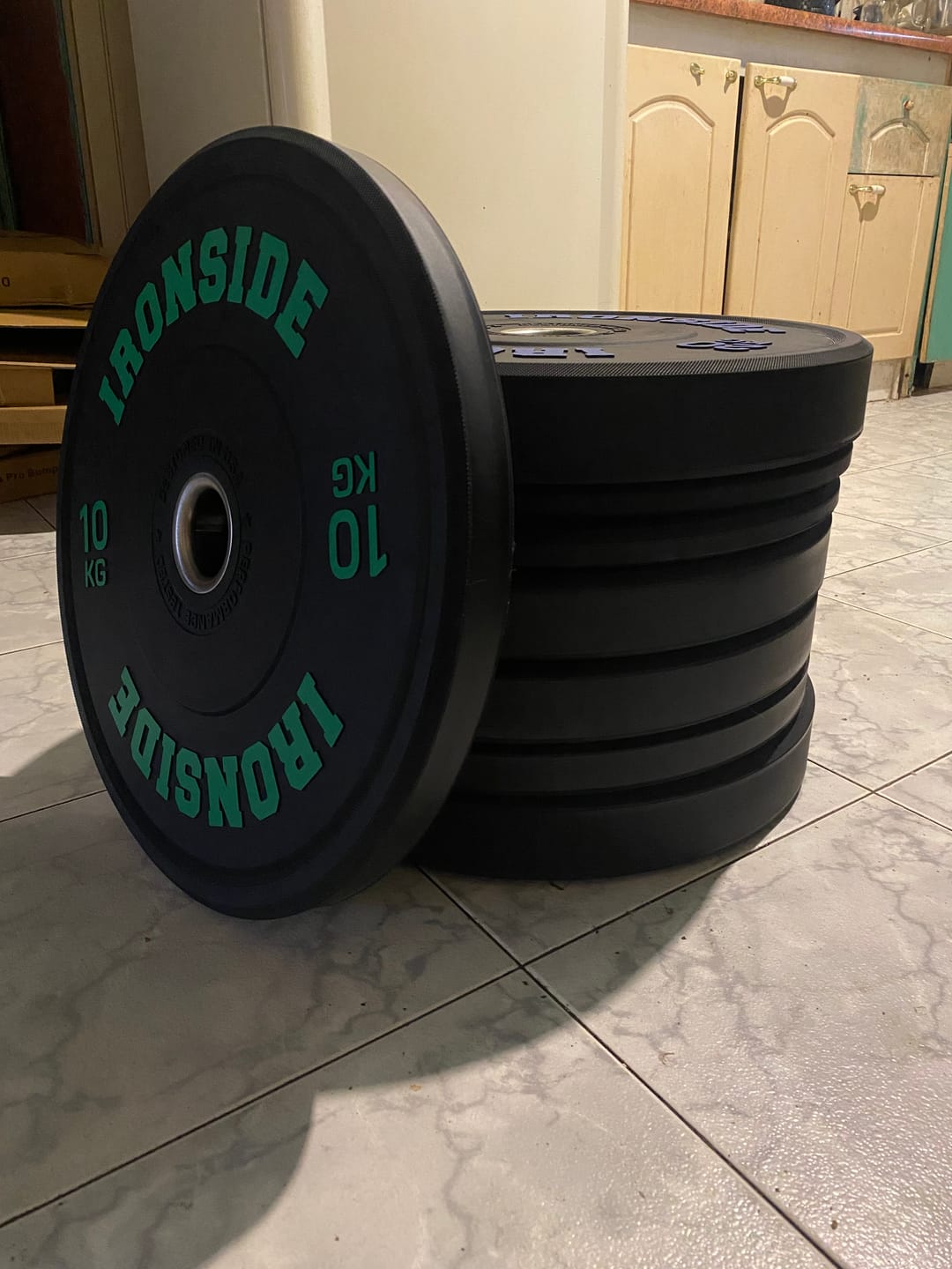 Customer photo review of Disco Olímpico Pro Bumper IRONSIDE (KG)