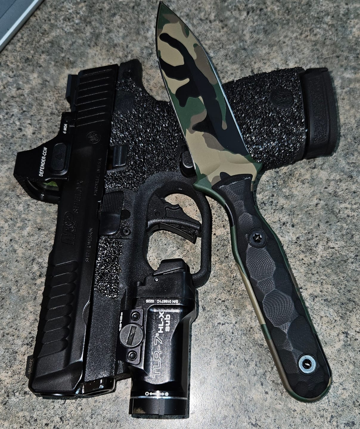 Customer photo review of Dagger (Woodland)