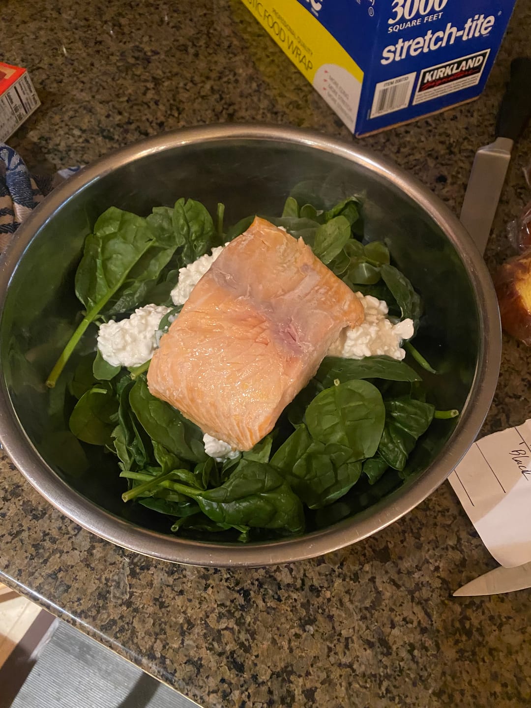 Customer photo review of Atlantic Salmon Portions for Sushi, Skinless (Bulk Case)