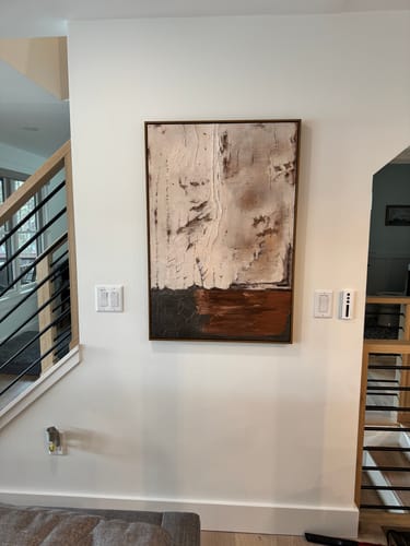 Customer review photo for Wabi-Sabi Wall Art #TX350