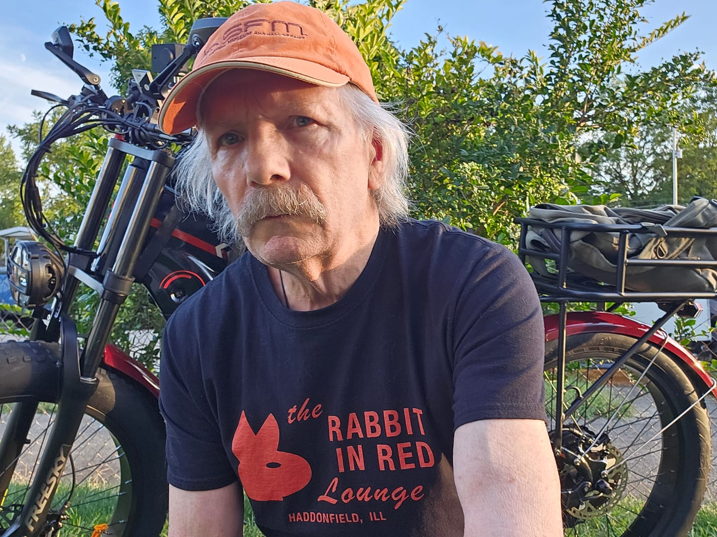 Customer photo review of Rear Basket
