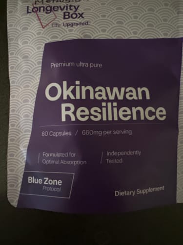 Customer photo review of Okinawan Resilience