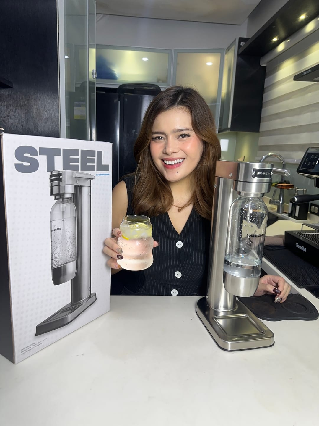 Customer photo review of Sodarizer Steel: Family Bundle