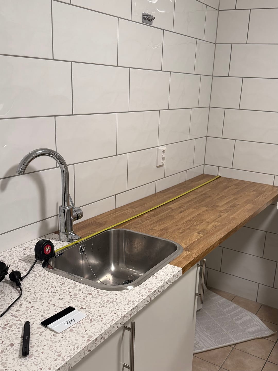 Customer photo review of Premium Terrazzo kontaktplast