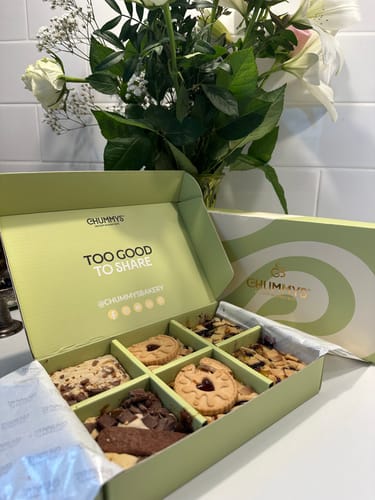 Customer photo review of Mixed Box of Postal Blondies Delivered To Your Door