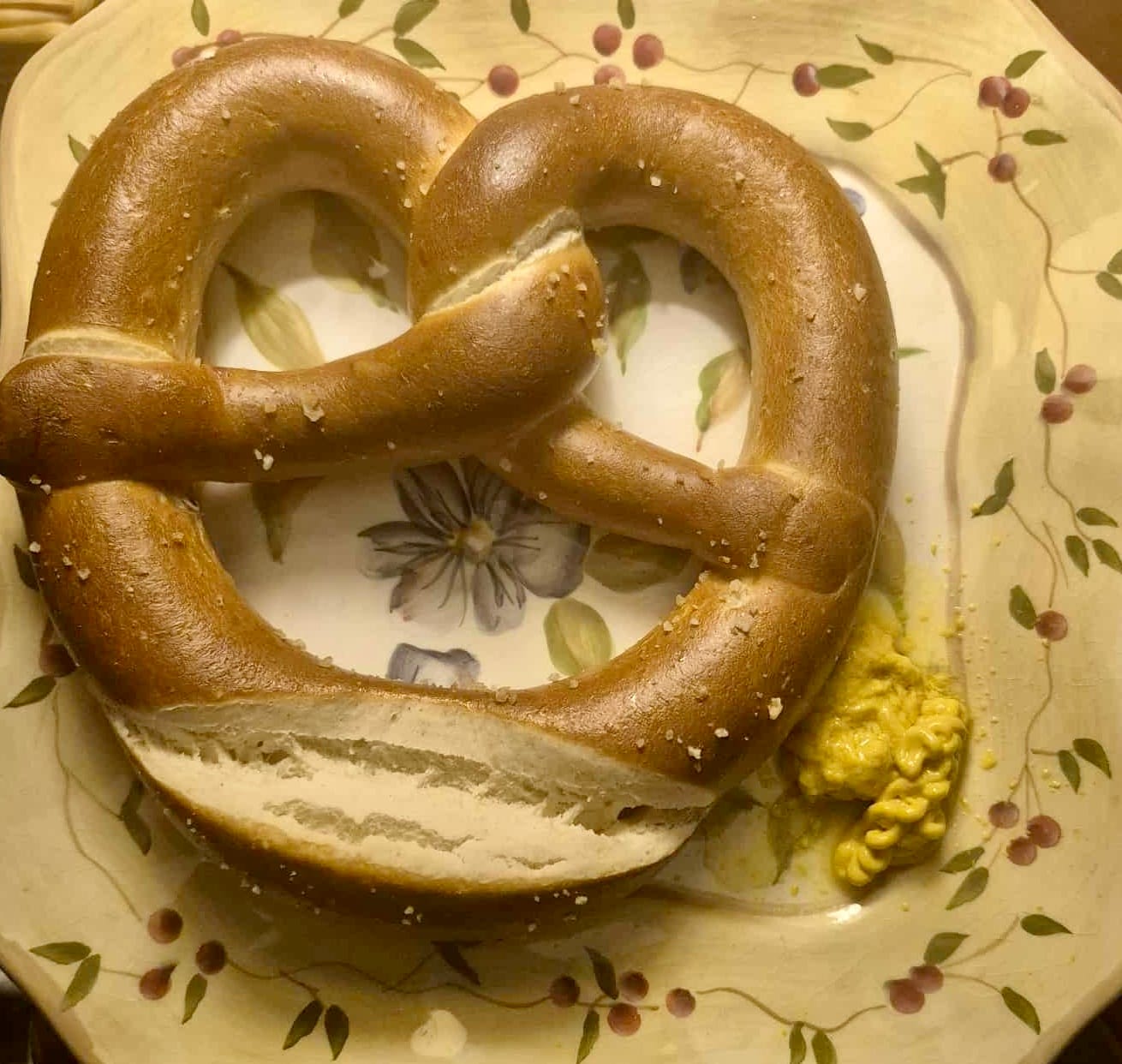 Customer photo review of XL Oktoberfest Pretzels (4 pack)