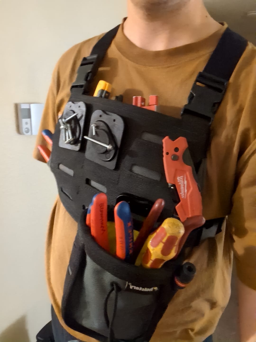 Customer photo review of ModRig | Modular Chest Rig