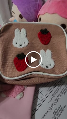 Customer video review of Miffy Mini Pouch - Cherry Love