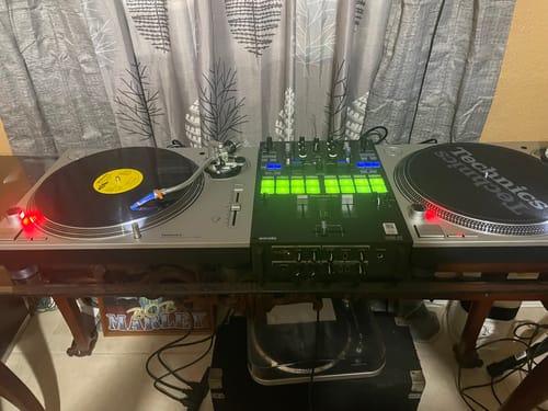 Customer photo review of OPEN BOX Technics SL-1200MK7S Direct Drive Turntable (Silver Edition)
