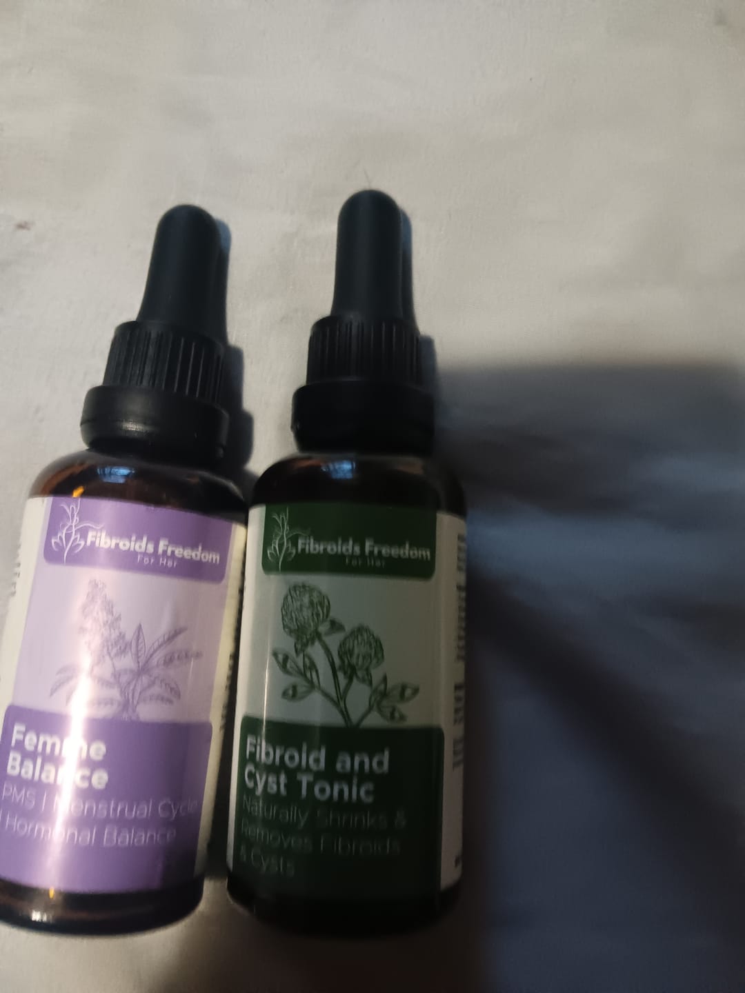 Customer photo review of Fibroids Freedom For Her