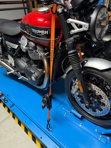 Andrew W. review of Retractable Ratchet Strap - 1.8m 4X Strap Value Set (Orange) image 1 out of 3