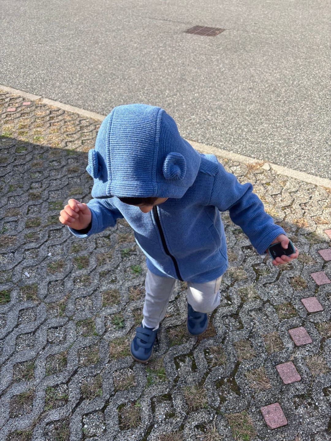 Customer photo review of Cappotto Bambino in Lana